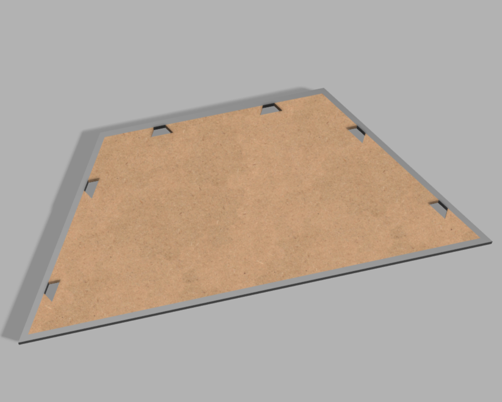 Half Hexagon Panels (3 Pack) | Advanced Geometric Building | Australian Made STEM