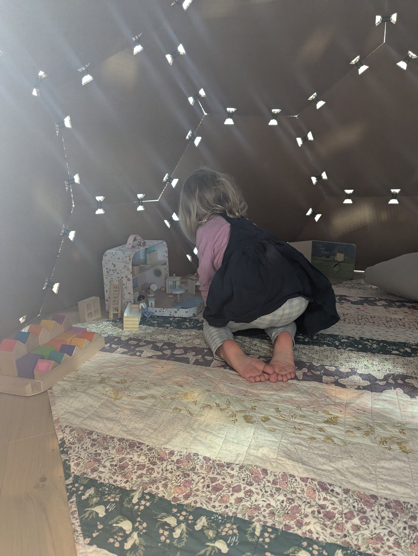 Big Pod (Half Truncated Icosahedron) - Large Australian Made Cubby | 2m Family Play Space