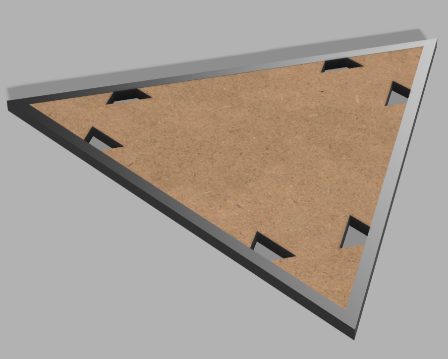 Panel Bridge Triangle Triangle Panels (3 Pack) | Structural Engineering Building Shapes | Au ...